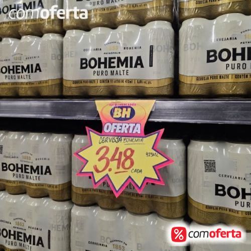 Cerveja Bohemia 473ml - Latão