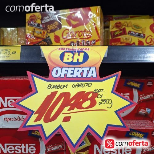 Caixa de Bombom Sortido Garoto 250g