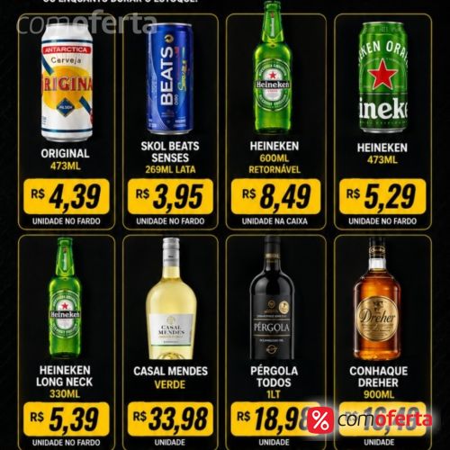 Cerveja Heineken 473ml - Latão