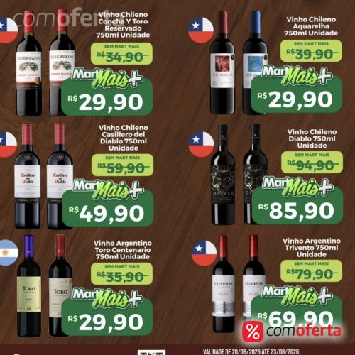 Vinho Chileno Concha Y Toro Reservado 750ml