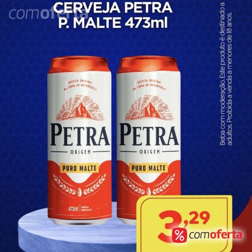 Cerveja Petra Origem Puro Malte 473ml - Latão