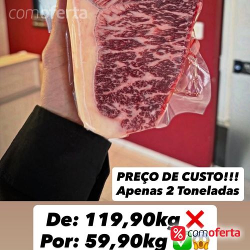 Bife Chorizo Bovino Angus CaraPreta - Kg