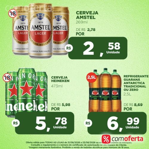 Cerveja Amstel Lager 269 ml - Lata