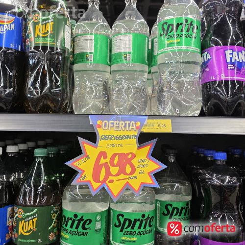 Refrigerante Sprite Zero Pet 2l