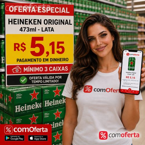 Cerveja Heineken 473ml - Latão