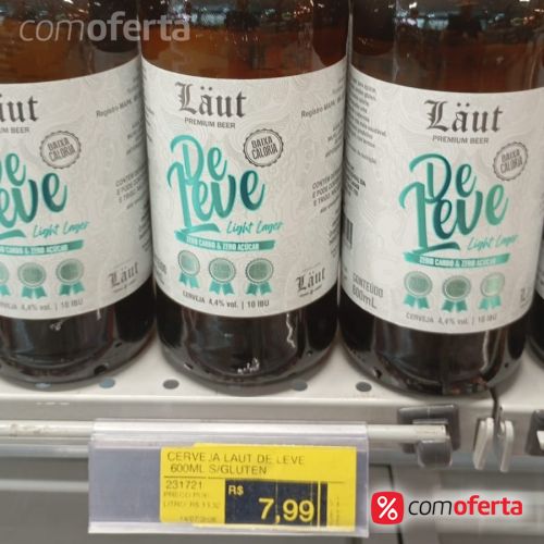 Cerveja Laut De Leve Hop Lager - 600ml
