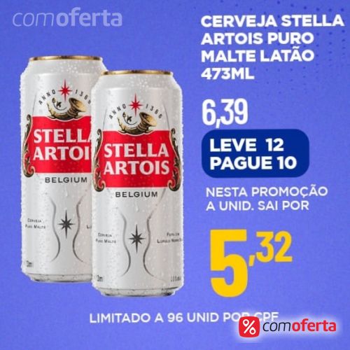Cerveja Stella Artois 473ml - Latão