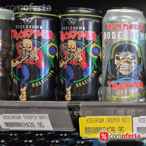 Cerveja Bodebrown Iron Maiden Trooper IPA 473ml