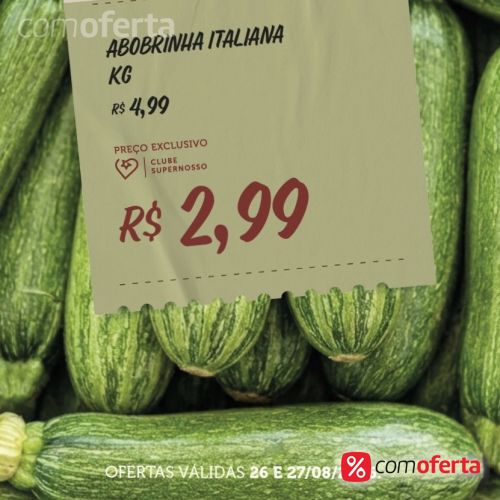 Abobrinha Itália - Kg