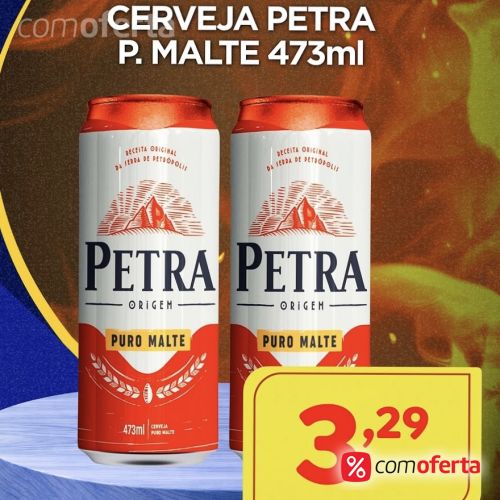 Cerveja Petra Origem Puro Malte 473ml - Latão