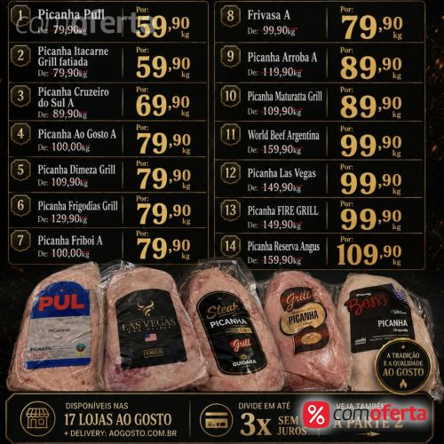 Picanha Bovina Pul Kg