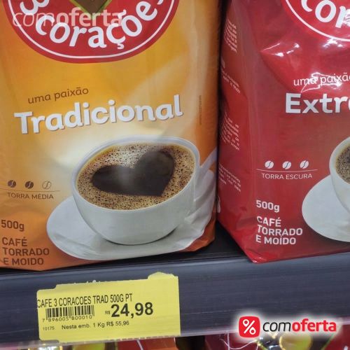 Café 3 Corações 500g