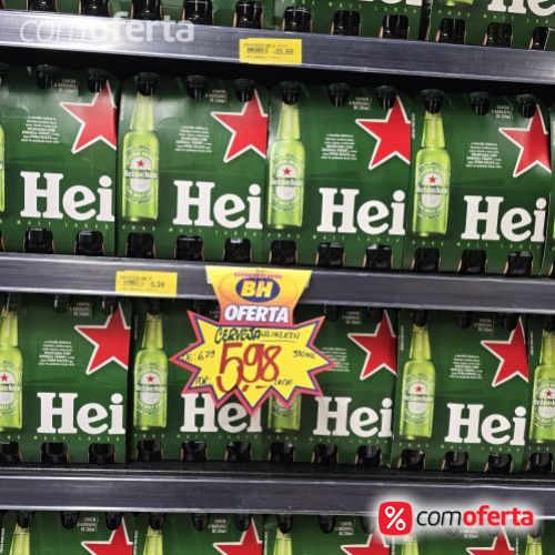 Cerveja Heineken 330ml Long Neck
