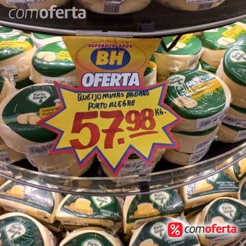 Queijo Minas Padrão Porto Alegre - Kg