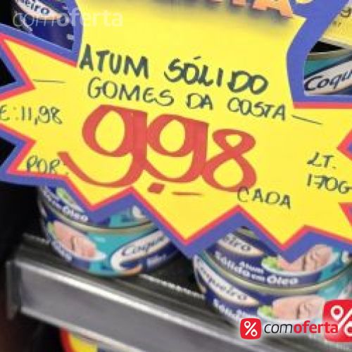 Atum em Pedaços Óleo Gomes da Costa 170g