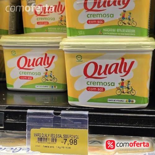 Margarina Qualy Com Sal 500g