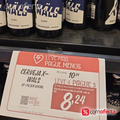 Cerveja X Wals 600ml