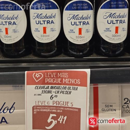 Cerveja Michelob Ultra Long Neck 330ml