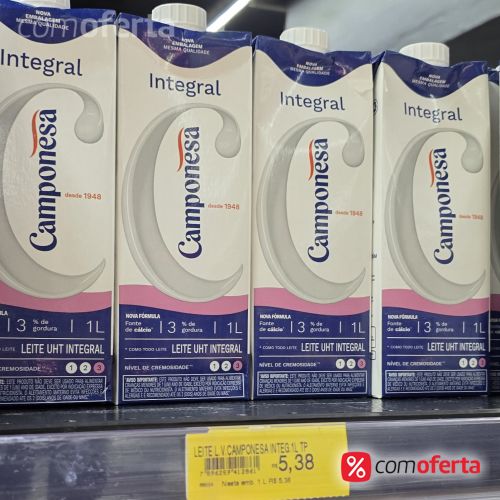 Leite Integral Camponesa 1 litro