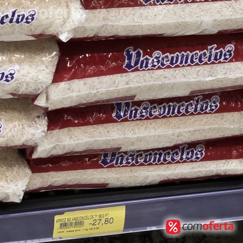 Arroz Branco Vasconcelos Tipo1 - 5Kg