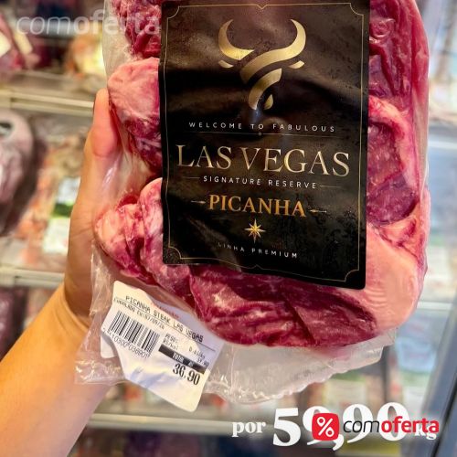 Picanha Bovina Fatiada Steak - Kg