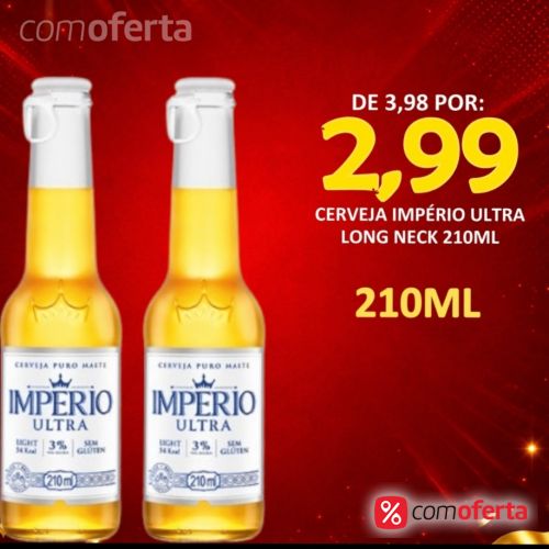 Cerveja Império Ultra Long Neck 210ml