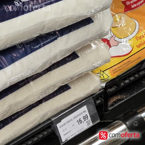 Açúcar Cristal Euroçucar 5kg
