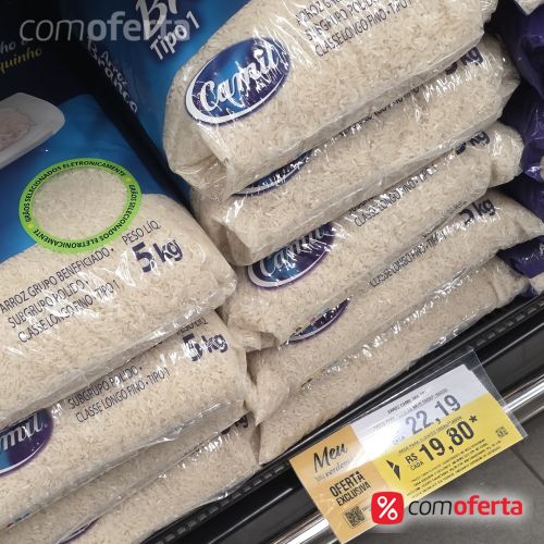 Arroz Branco Camil Tipo 1- 5kg