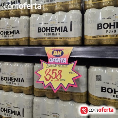 Cerveja Bohemia 473ml - Latão