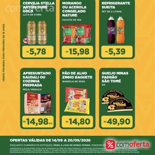 Cerveja Stella Artois Pure Gold 473ml Latão