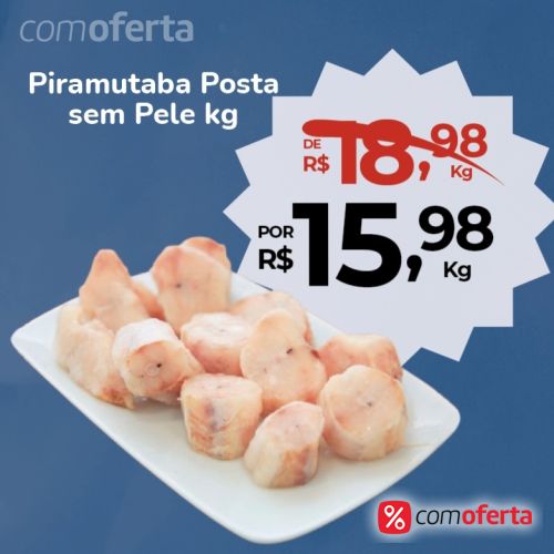 Peixe Piramutaba Postas - kg