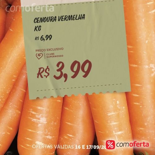 Cenoura Vermelha Kg