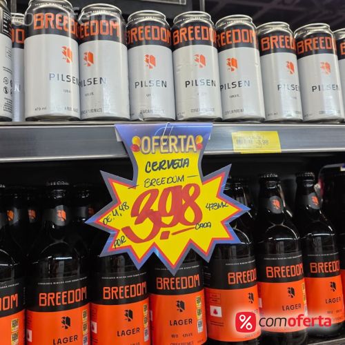 Cerveja Breedom Pilsen 473ml Latão