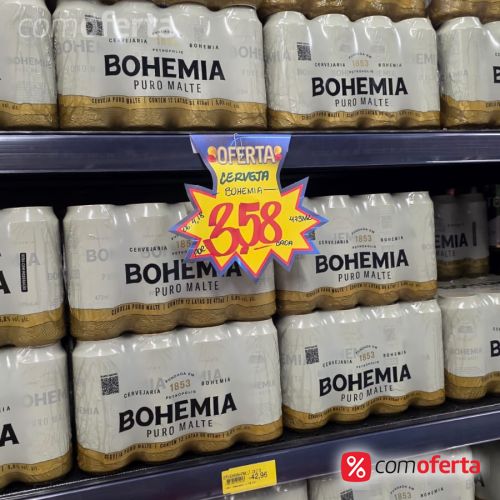 Cerveja Bohemia 473ml - Latão