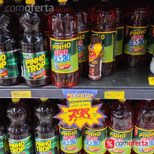 Desinfetante Pinho Super Globo 2L