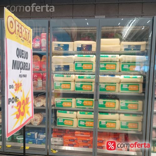 Queijo Mussarela Peça Pedaço Kg