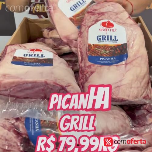 Picanha Bovina Grill - Kg