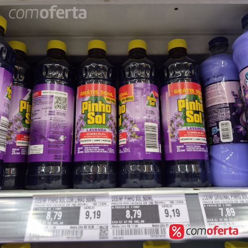 Desinfetante Pinho Sol 500ml