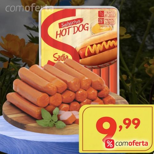 Salsicha Hot Dog Sadia - Kg