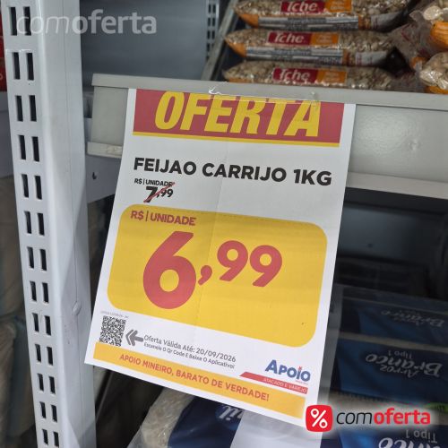 Feijão Carioca Carrijo - 1kg