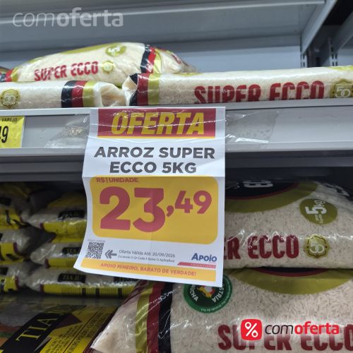Arroz Branco Super Ecco - 5kg