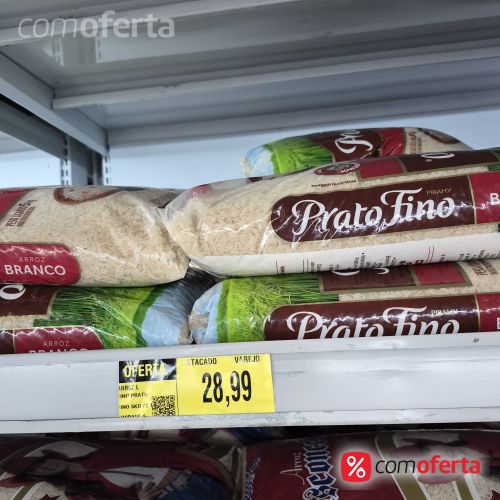 Arroz Branco Prato Fino Tipo 1 - 5kg