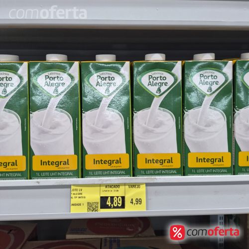 Leite Integral Porto Alegre 1 litro