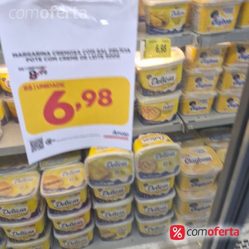 Margarina Delícia 500g