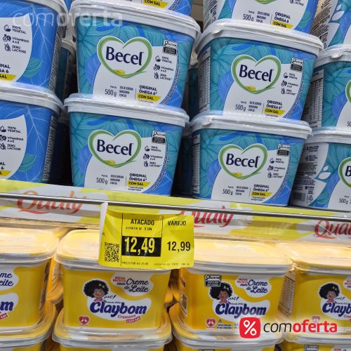 Creme Vegetal Becel com Sal 500g