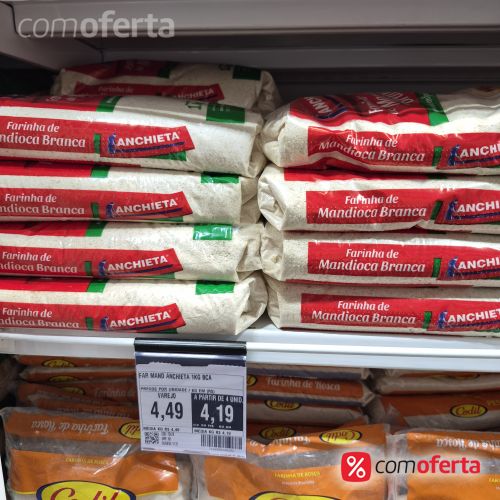 Farinha de Mandioca Branca Anchieta -1Kg