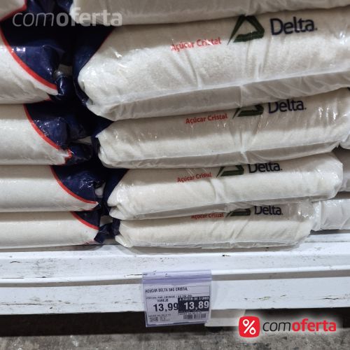 Açúcar Cristal Delta 5kg