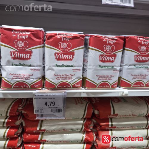 Farinha de Trigo Vilma Tradicional 1kg