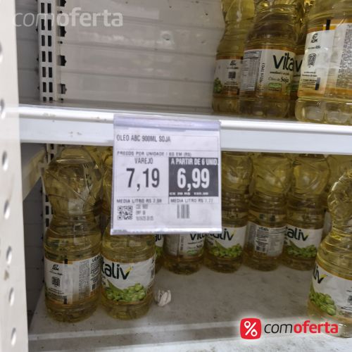 Óleo de Soja ABC 900ml
