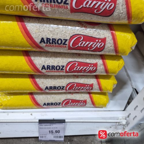 Arroz Branco Carrijo Tipo 1- 5kg